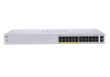 Picture of Cisco Business CBS110-24PP 24 Ports Ethernet Switch - 2 Layer Supported - Modular - 100 W PoE Budget - Twisted Pair, Optical Fiber - PoE Ports - 1U High - Desktop, Wall Mountable, Rack-mountable